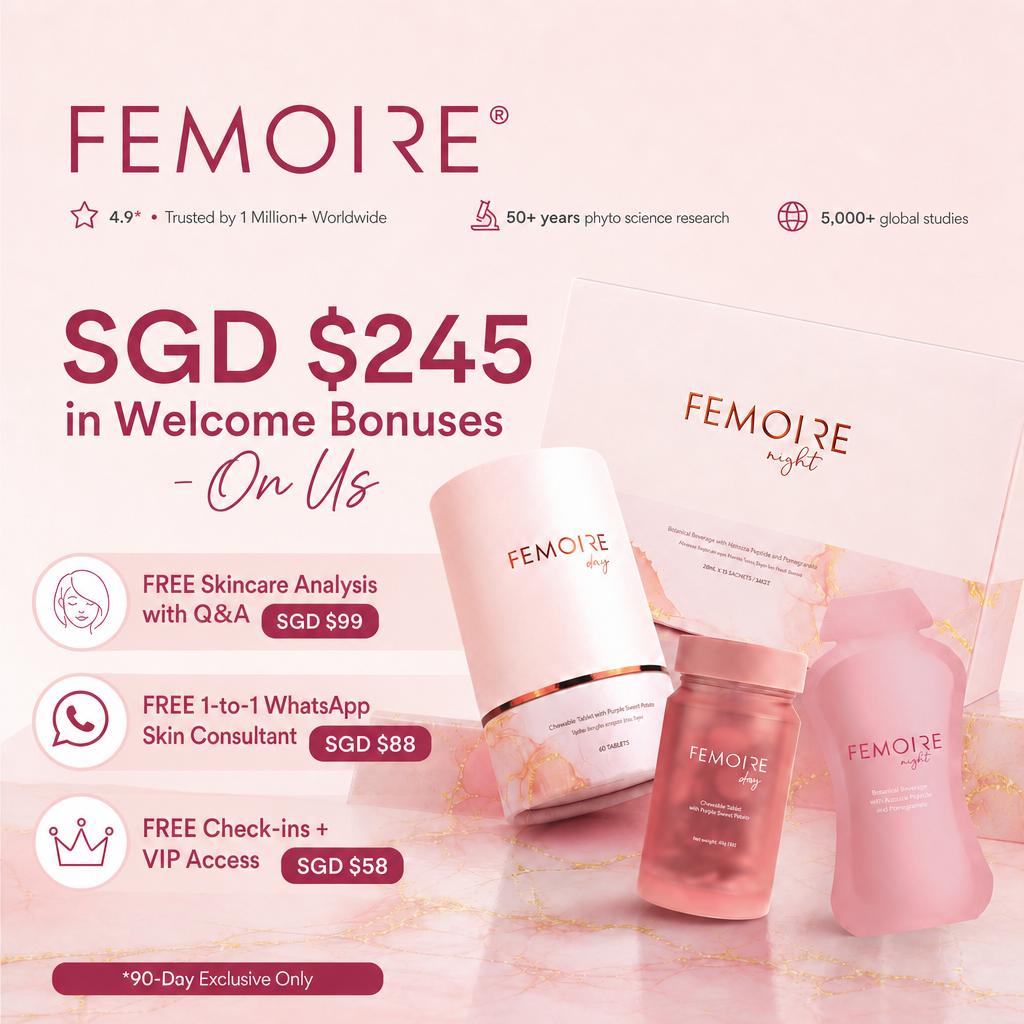 SGD $245 in Welcome Bonuses — On Us